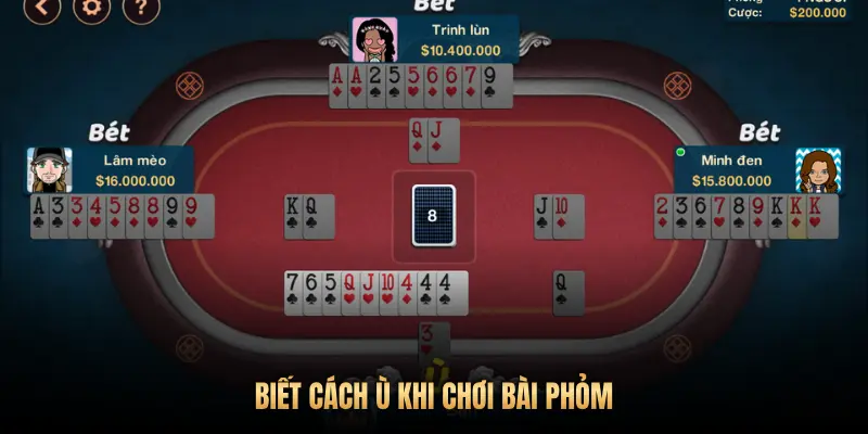 BIẾT CÁCH Ù KHI CHƠI BÀI PHỎM