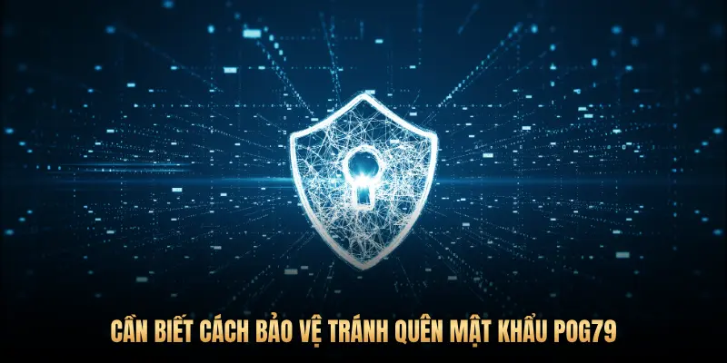CẦN BIẾT CÁCH BẢO VỆ TRÁNH QUÊN MẬT KHẨU POG79