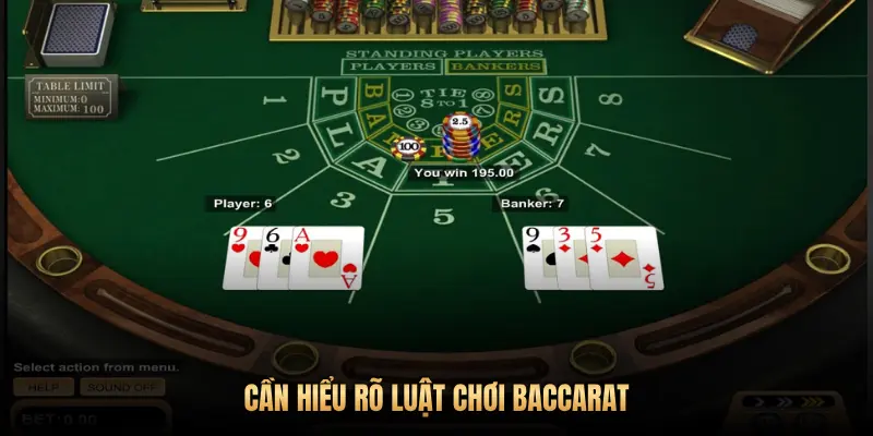 Luật chơi Baccarat cho người mới tại Pog79: Cách tính điểm và mẹo đặt cược 1 CẦN HIỂU RÕ LUẬT CHƠI BACCARAT