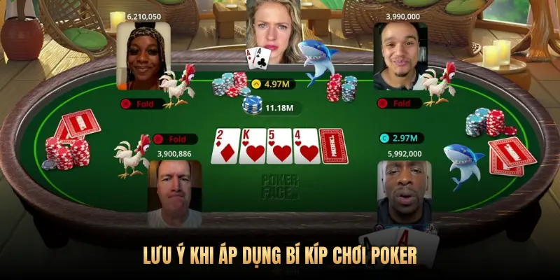 Bí kíp chơi Poker (Xì Tố): Cách đọc bài, Bluff cao tay và kiểm soát Pot hiệu quả 3 LƯU Ý KHI ÁP DỤNG BÍ KÍP CHƠI POKER